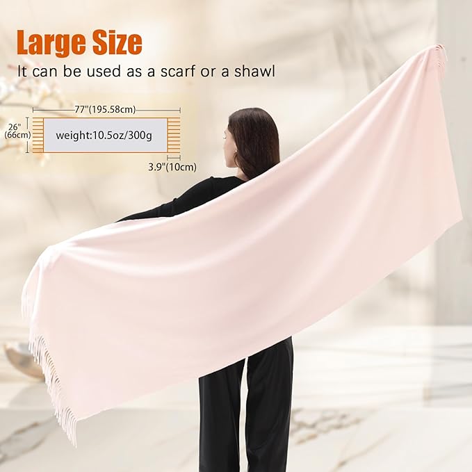 Warm Pashmina Scarf Soft Shawl